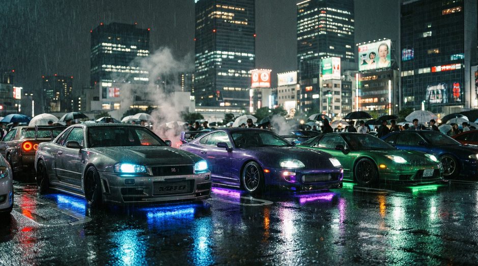 每日大赛夜间车聚